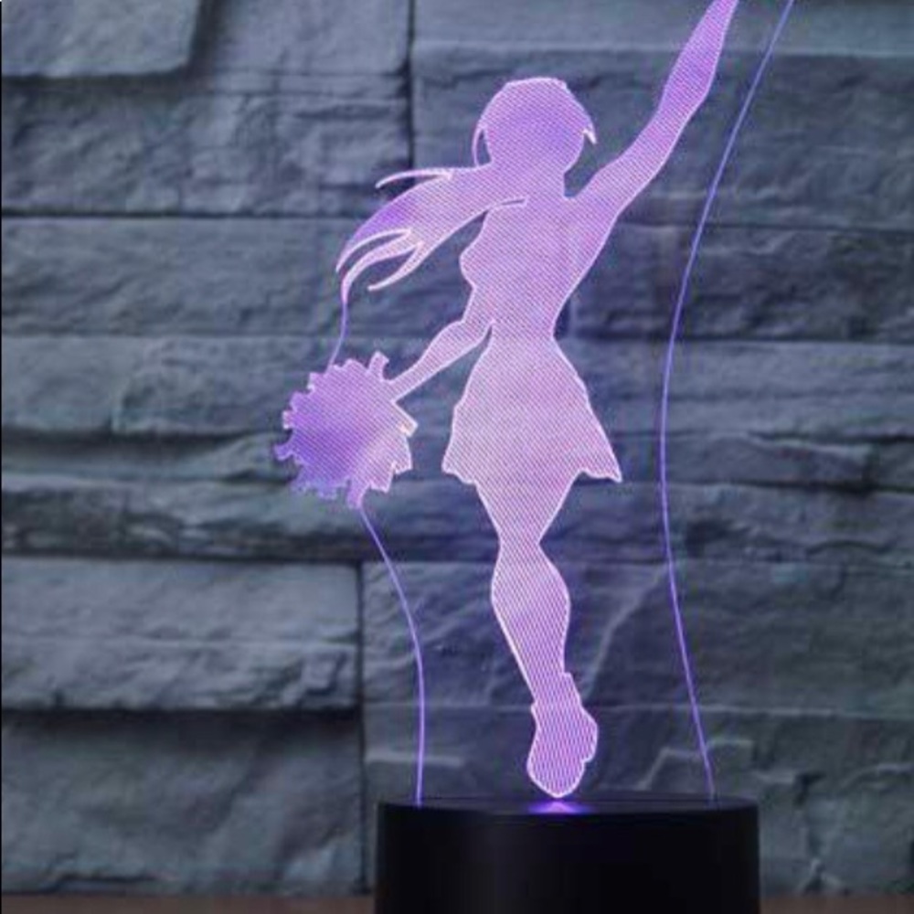 Lampeez cheerleader lamp